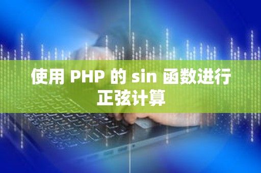 使用 PHP 的 sin 函数进行正弦计算